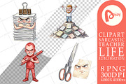 Sarcastic Teacher Sublimation, a Decorative Illustration by Artnoy (Thumbnail 13 of 18)