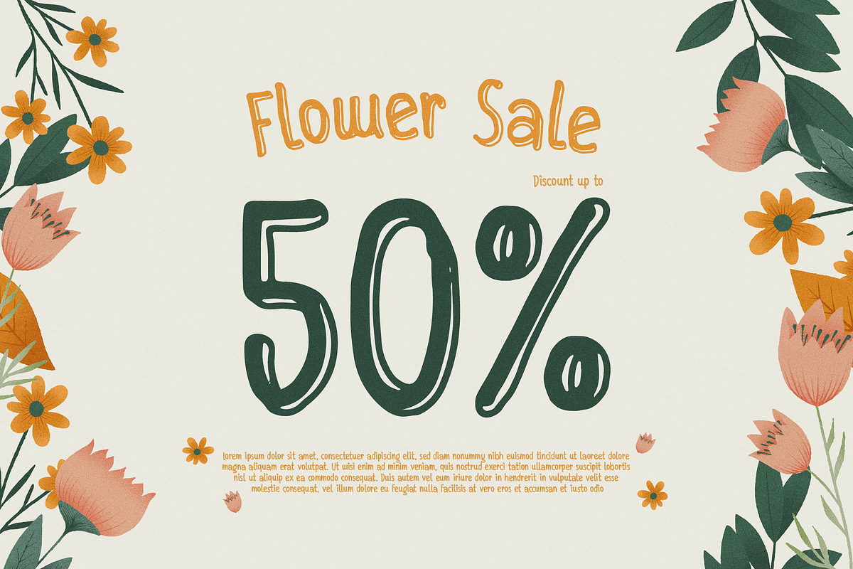 Filoria Amelia | Cute Hand Drawn Duo, a Font by Denustudios (Photo 6 of 14)