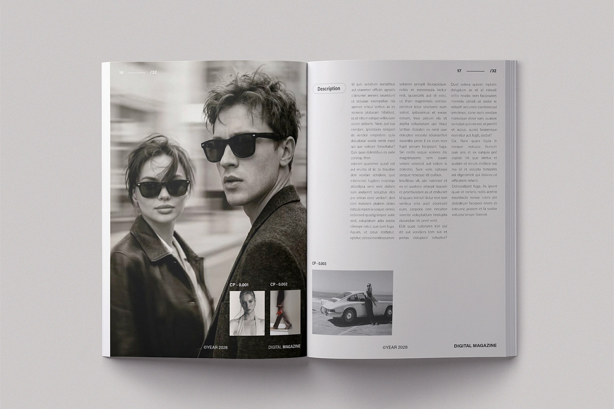 NOVA | Magazine & Book Layout, a Magazine Template by TemplateFolio-Shop (Photo 8 of 15)