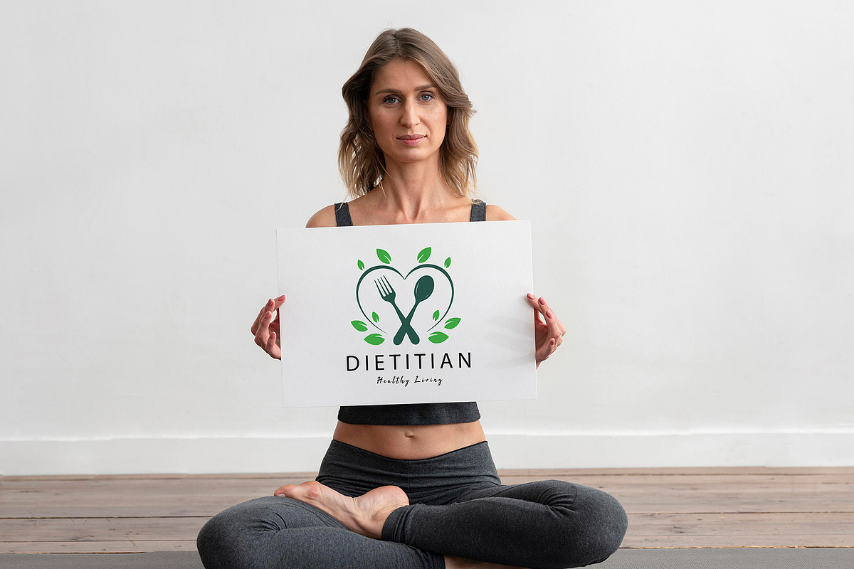 Modern Dietitian Logo Design, a Branding & Logo Template by YUDesignStore (Photo 3 of 6)