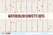 digital paper with confetti dots, a Pattern Graphic by Laureling Studios (Thumbnail 1 of 3)