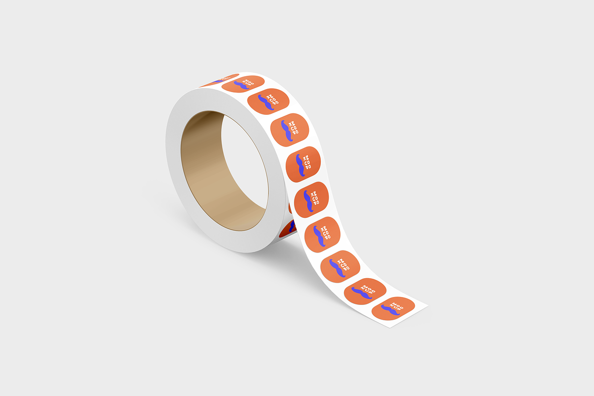 70+ Must-Have Sticker Mockups, a Mockup by Mockupdaddy (Photo 60 of 70)