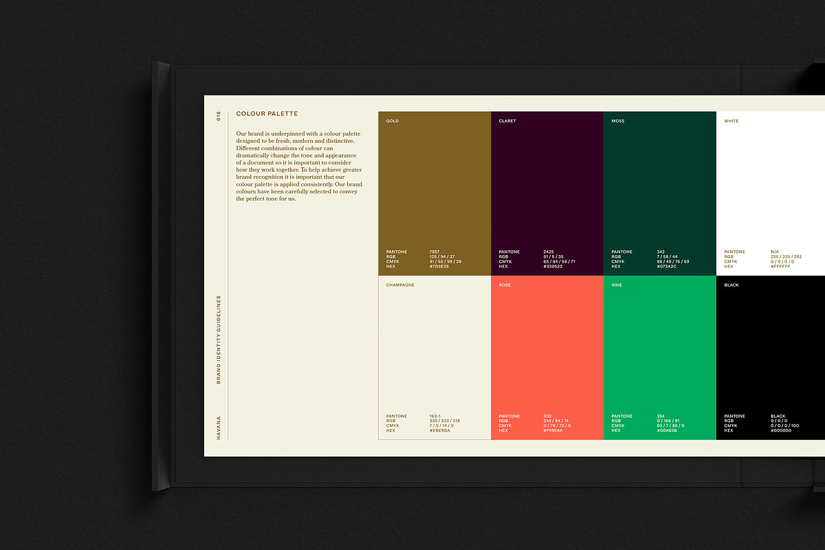 HAVANA / Brand Guidelines Template, a Presentation Template by Circular (Photo 2 of 15)