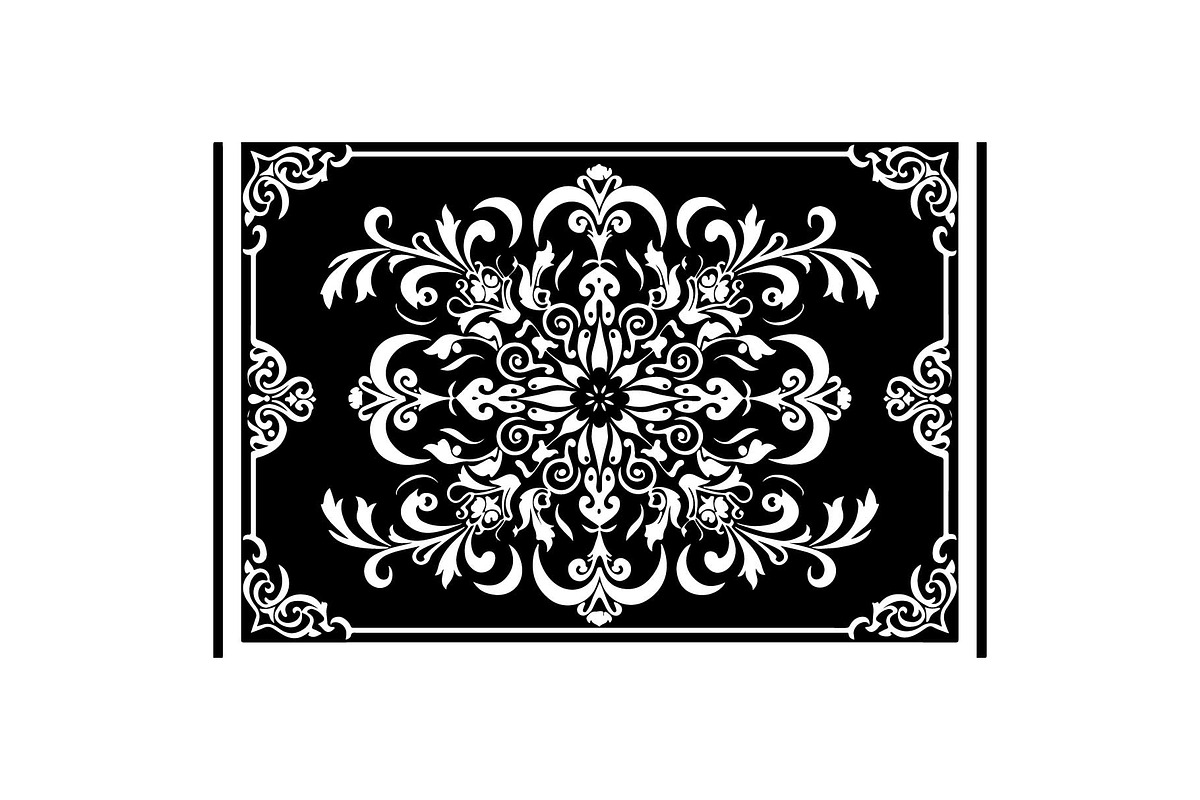 Laser Cut Mandala Panel Design Set, an Object Graphic by jahid234 (Photo 10 of 13)