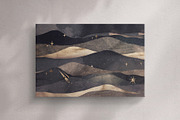 Abstract Landscape & Starry Night, a Texture Graphic by by creative paper (Thumbnail 5 of 16)