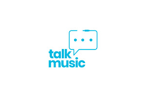 Music Cable With Talk Logo Design