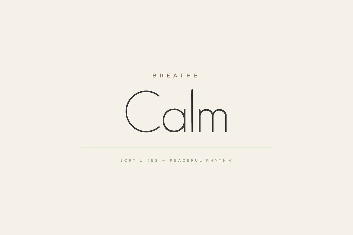 Linehaven Font, a Sans Serif Font by Graphic Spirit (Photo 3 of 8)