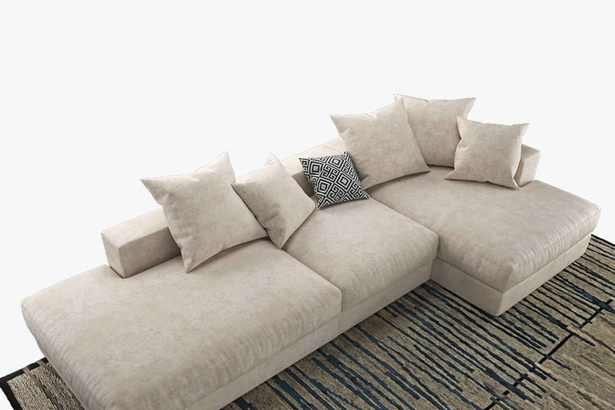 sofa BoConcept Cenova GY52, a Furniture 3D Model by Alartimodels (Photo 5 of 9)