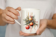 Christmas Decoration Clipart, a Seasonal Illustration by Vasmila (Thumbnail 4 of 6)