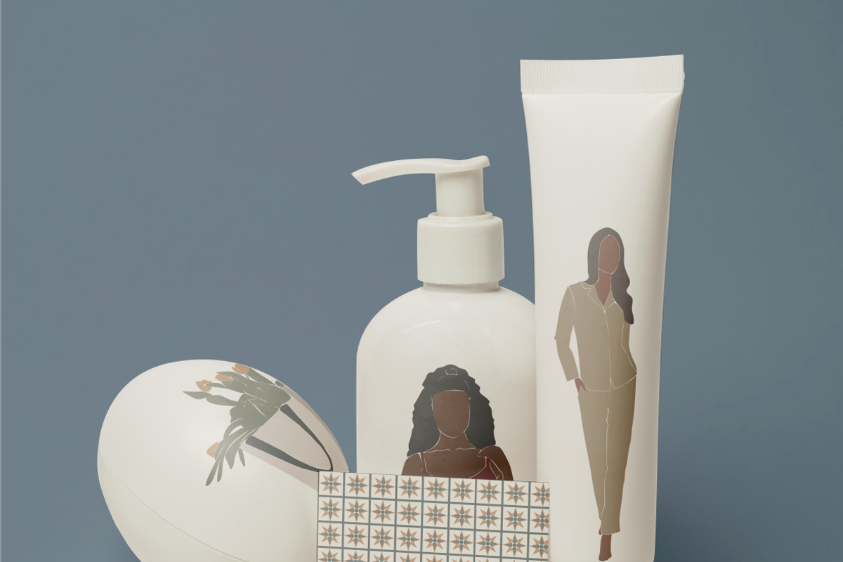 Woman in the house, spa day, an Illustration by Yana_mide (Photo 10 of 10)