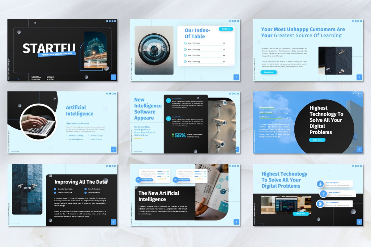 Startfu - Technology Keynote, a Presentation Template by Dhabee (Photo 2 of 7)