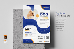 Dog Festival Event Flyer template, a Flyer Template by zahidhossainalif