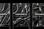 CHROMATIC - Liquid metal backgrounds, a Texture Graphic by RAWSTR (Thumbnail 2 of 8)