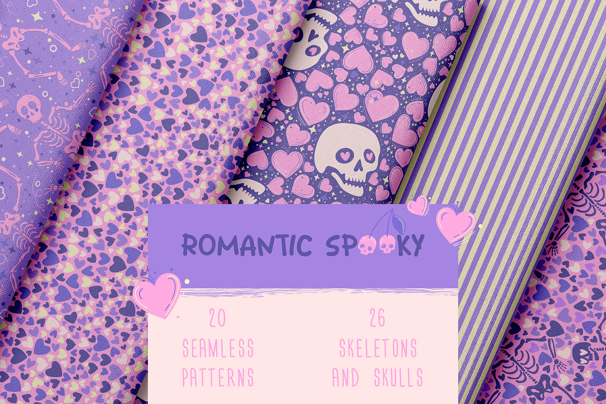 Romantic Spooky, a Pattern Graphic by Zim Varezhkin (Photo 1 of 9)