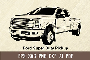 Ford Super Duty Pickup, Muscle Car