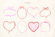 Valentines Day. Hand draw bows, a Decorative Illustration by Lesya Skripak (Thumbnail 4 of 7)