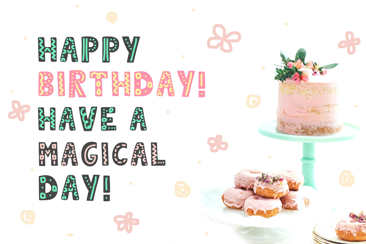 Oh My Child Font. Hygge Style preview 5