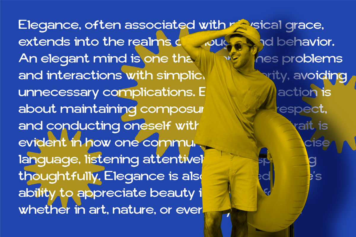 Elliote Rough Sans Serif Font, a Sans Serif Font by catalystco.studio (Photo 5 of 7)