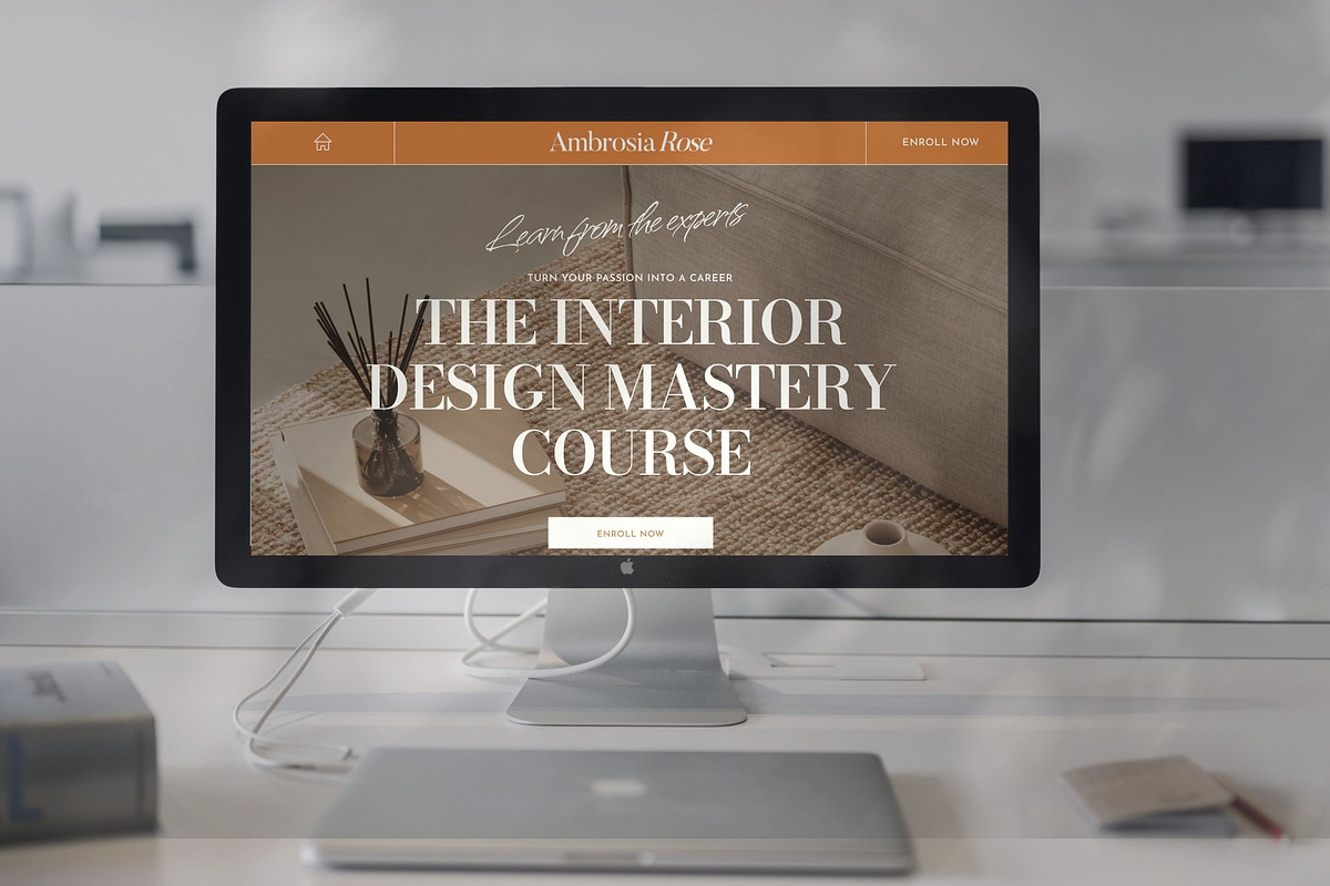 Showit Web Template | Ambrosia Rose, an App Template by Feather & Sage Design (Photo 2 of 4)