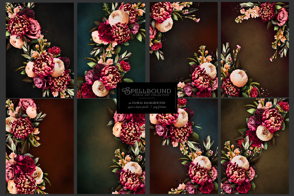 Spellbound Floral Art Collection, an Object Graphic by Eclectic Anthology (Photo 7 of 15)