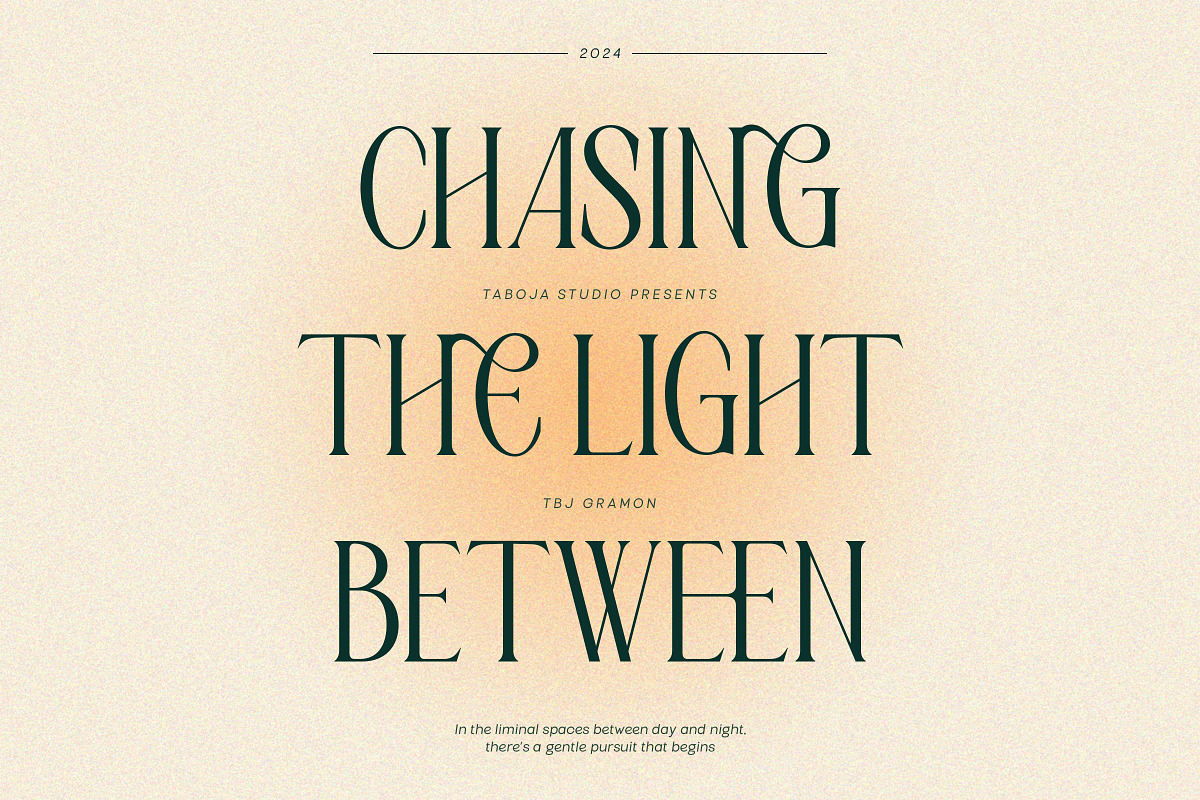 Elegant Condensed Volume 4, a Serif Font by Taboja Studio (Photo 16 of 22)