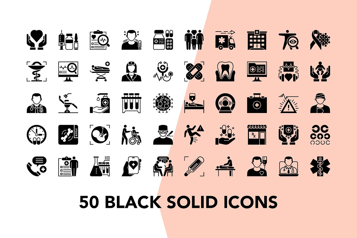 200 Medical and Healthcare Icons, an Icon by Genestro Shop (Photo 3 of 5)