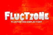 Fluctzone - Display Font, a Font by Fontcastle (Thumbnail 1 of 5)