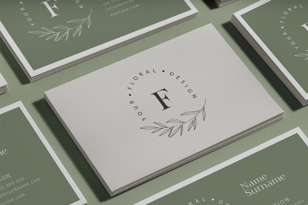 Minimal Logo Kit, a Branding & Logo Template by Garden in frame (Photo 8 of 11)