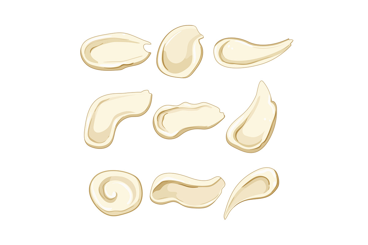 Creamy cosmetic smears creating, an Object Graphic by pikepicture (Photo 1 of 3)