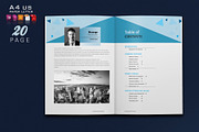 Annual Report Template, a Brochure Template by artico (Thumbnail 2 of 11)