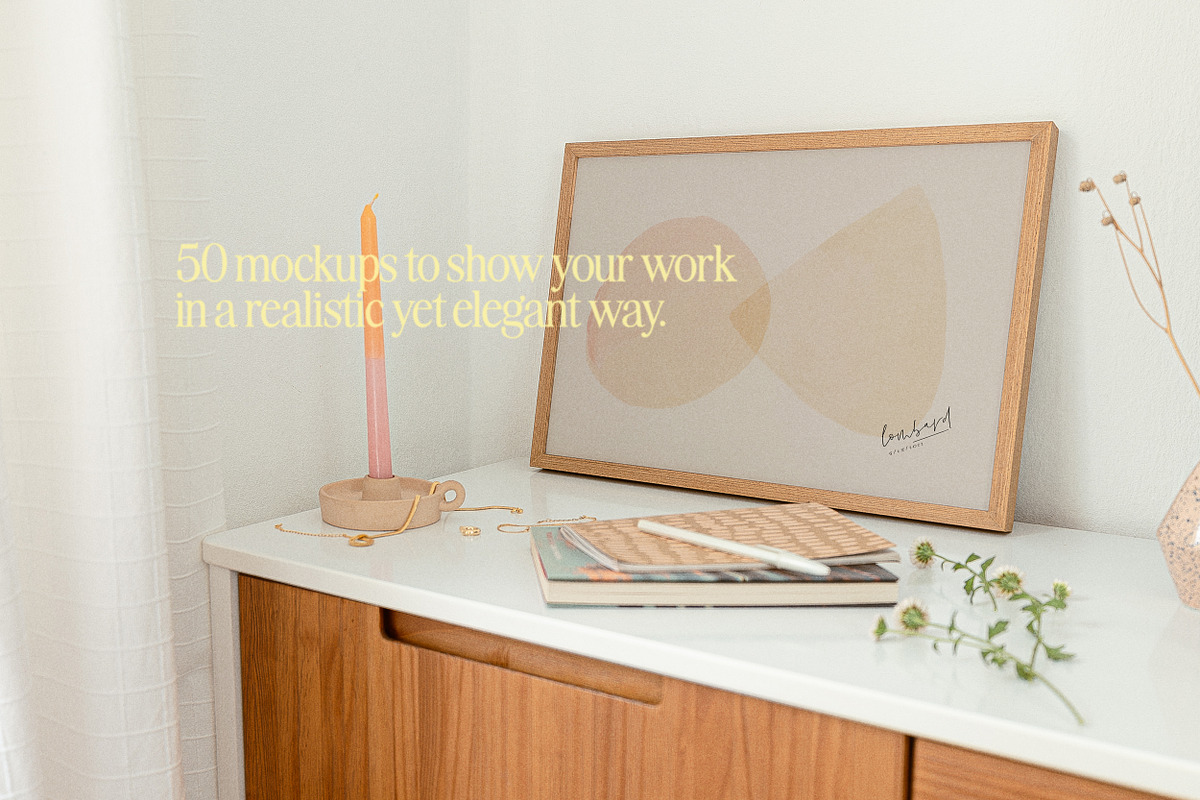 Imperfect Interior Frame Mockup Set, a Household Mockup by Salt Color Studio (Photo 7 of 28)