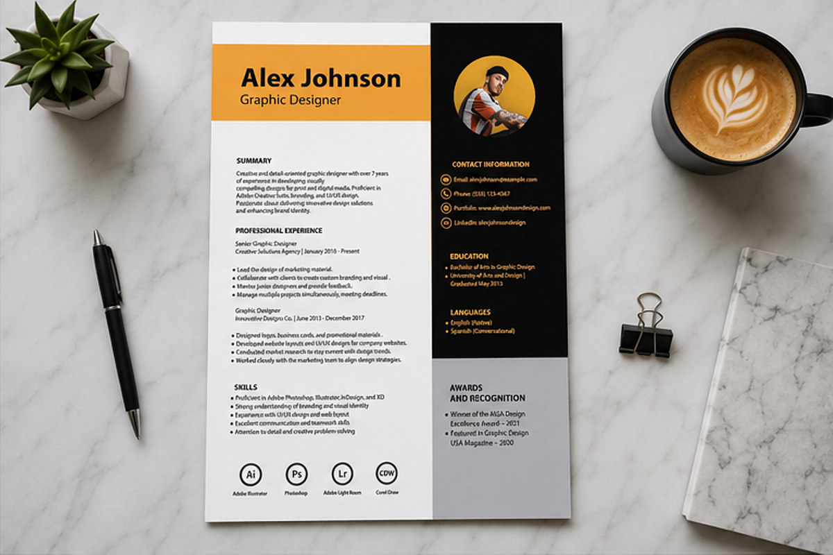 MODERN RESUME TEMPLATE (R18), a Resume Template by dulchaer29 (Photo 4 of 4)