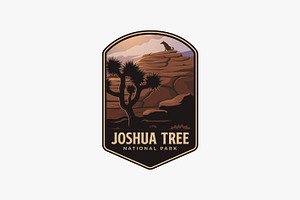 Joshua Tree National Park Logo Patch