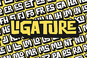 Resfhus, a Sans Serif Font by Yktypstd (Thumbnail 3 of 10)