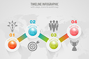 Timeline Infographics, a Technology Illustration by TAlex (Thumbnail 2 of 6)