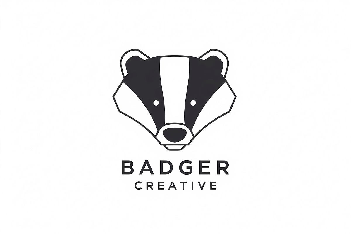 Badger Creative Logo, a Branding & Logo Template by Logocreative (Photo 2 of 2)