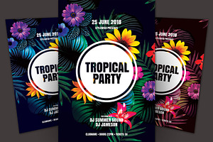 Tropical Party Flyer