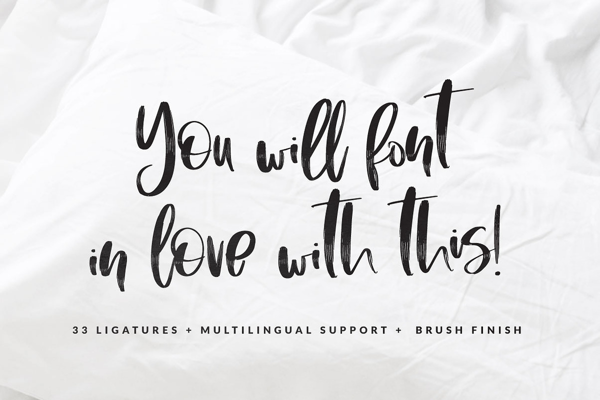 Messy Sunday Script Font, a Handwritten Font by Creator Goodies (Photo 12 of 12)