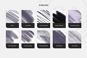 Oil Pastel Procreate Brushes, a Brush Add-On by Spasibenko Art (Thumbnail 6 of 11)