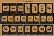 Colonial style Animals posters, an Animal Illustration by Garden in frame (Thumbnail 7 of 11)