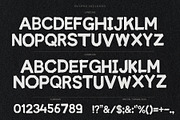 White Tape - Grunge Texture Font, a Sans Serif Font by AndrewPixelType (Thumbnail 7 of 7)