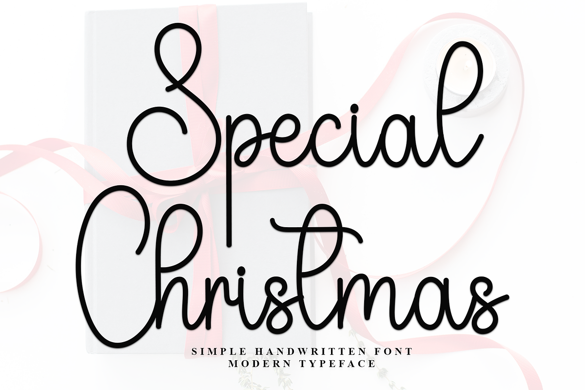 Special Christmas, a Handwritten Font by InermediaSTUDIO (Photo 1 of 7)