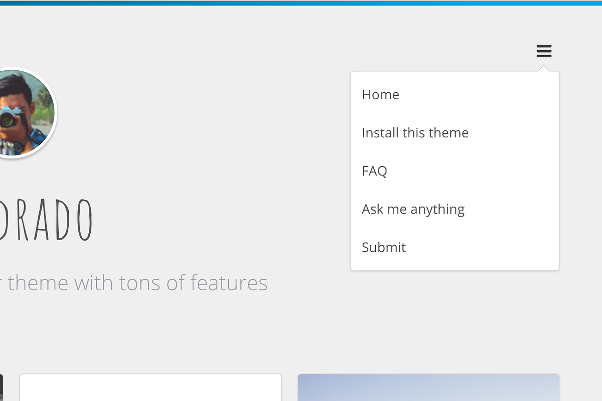 Cuadrado - Premium Tumblr Theme, a Websites & App Template by Dabu Themes (Photo 5 of 9)
