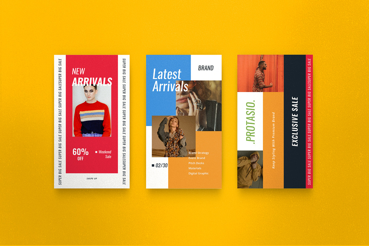 PROTASIO - Brand Social Media Bundle, a Social Media Template by Dirtytemp Studio (Photo 12 of 14)
