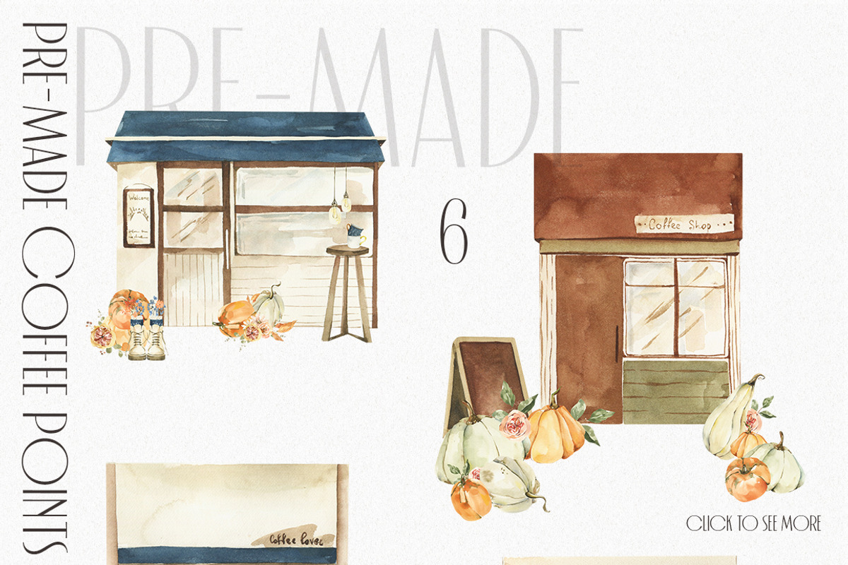 Just AUTUMN watercolor collection., an Object Illustration by ArtMaslyana (Photo 11 of 17)