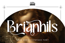 Brianhills - Sans Serif Typeface Fon