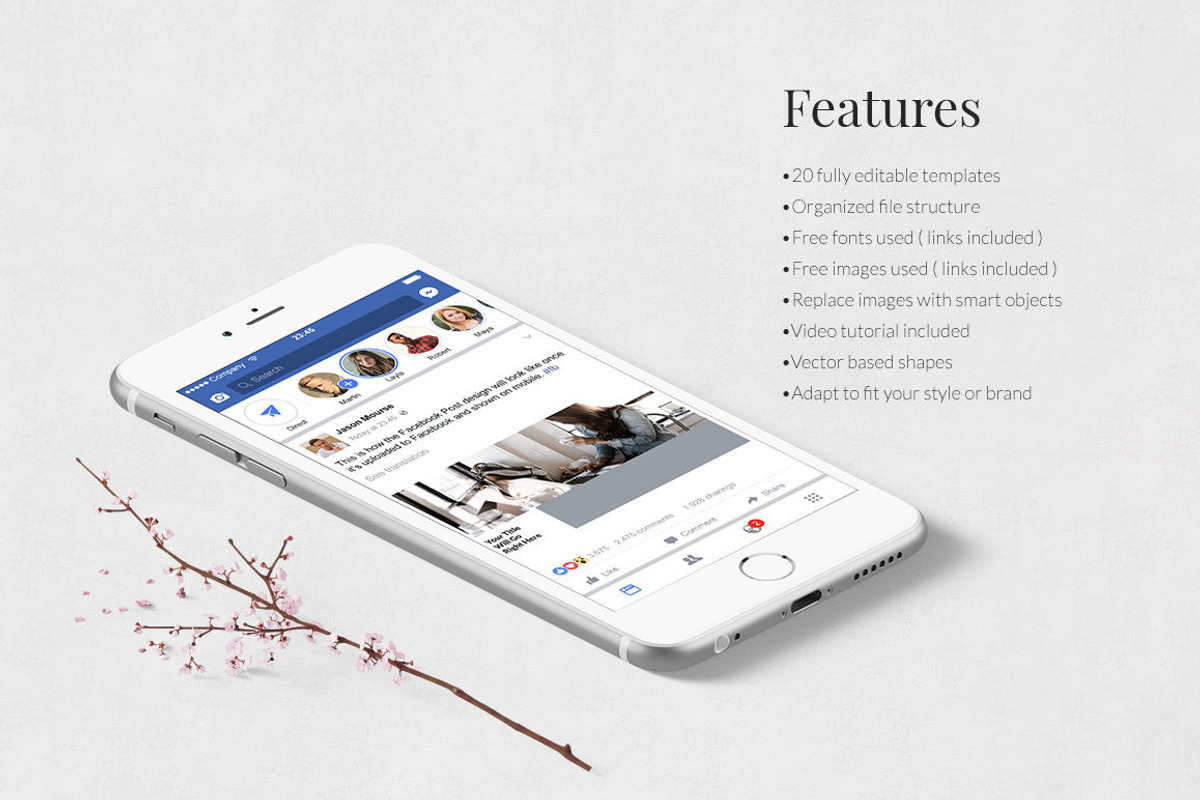 Office Facebook Posts, a Social Media Template by Social Corner Graphics (Photo 3 of 7)