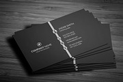 Black & Silver Business Card, a Business Card Template by Helal Shop (Thumbnail 3 of 4)