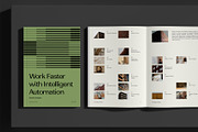 Green Minimal Company Profile, a Brochure Template by Neermana (Thumbnail 2 of 12)