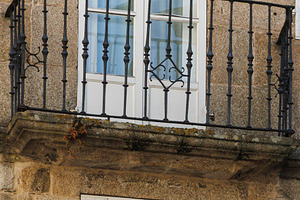 Baroque Stone Fountain of San Vicente, Praza do Campo, Lugo, Spa, an Architecture Photo by Bepslabor